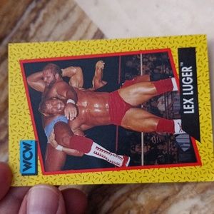 1991 WCW Lex Luger #19 card torture rack